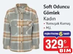SOFT ODUNCU GÖMLEK KADIN fiyat ve kampanya bilgisi